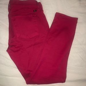 Hot pink Lucky Brand * Charlie Capri